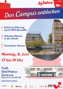 Plakat Entdeckungstour im Campus Brunnenviertel