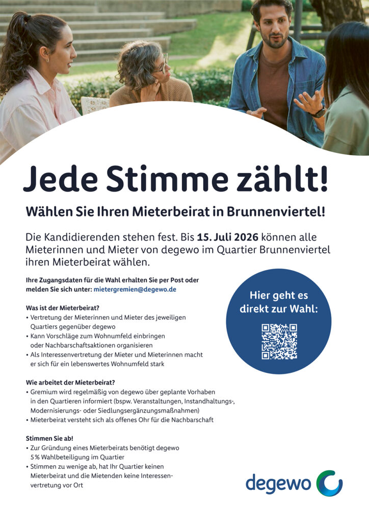 Aufruf zur degeo Miterbeirats-Wahl