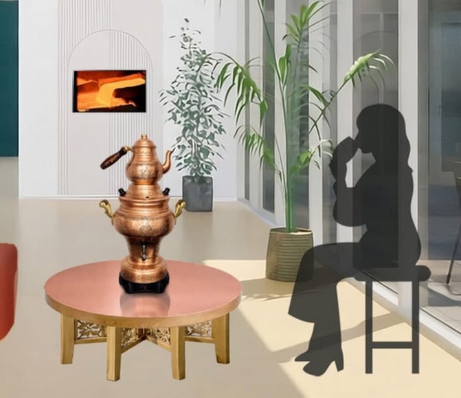 Grafik von Oliver Walker zum Samowar Projekt